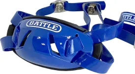 Battle Sports Shell Football Chin Strap - Durable Shell Provides Maximum Protection, Football Helmet Chin Strap with Reinforced Adjustable Strap