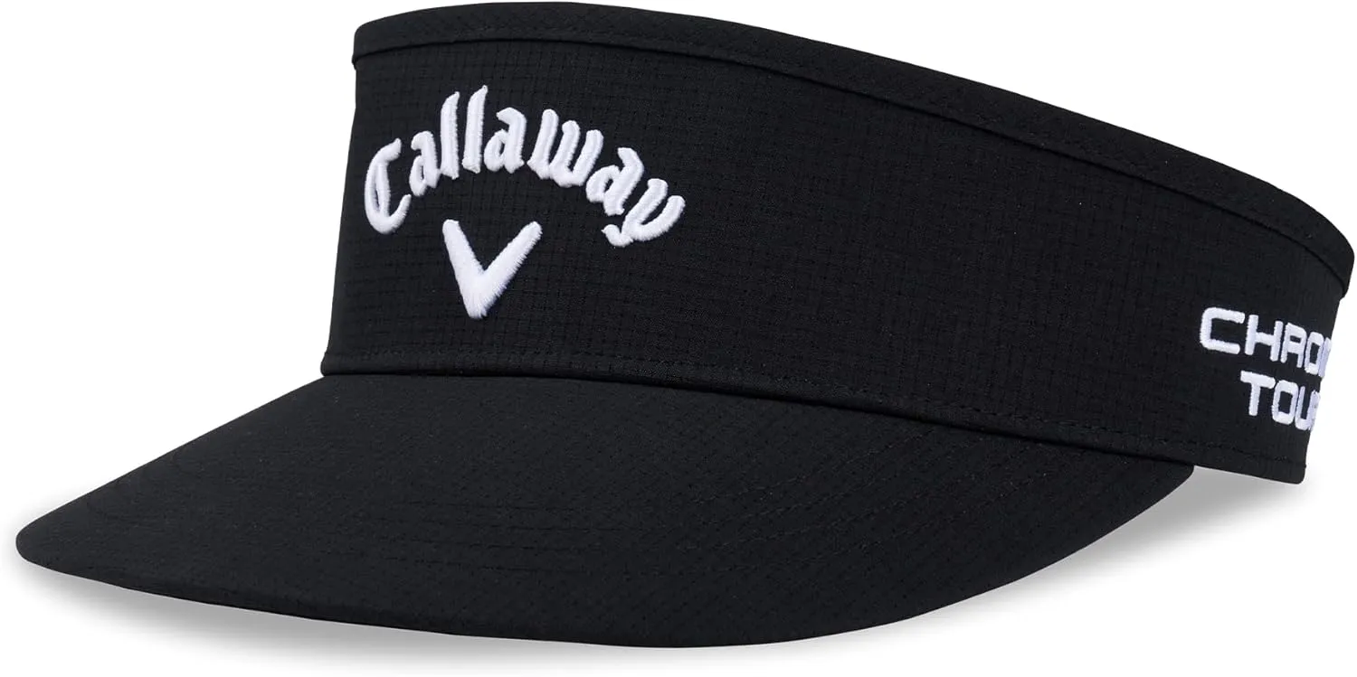 Callaway Golf Mens High Crown Visor Collection Headwear