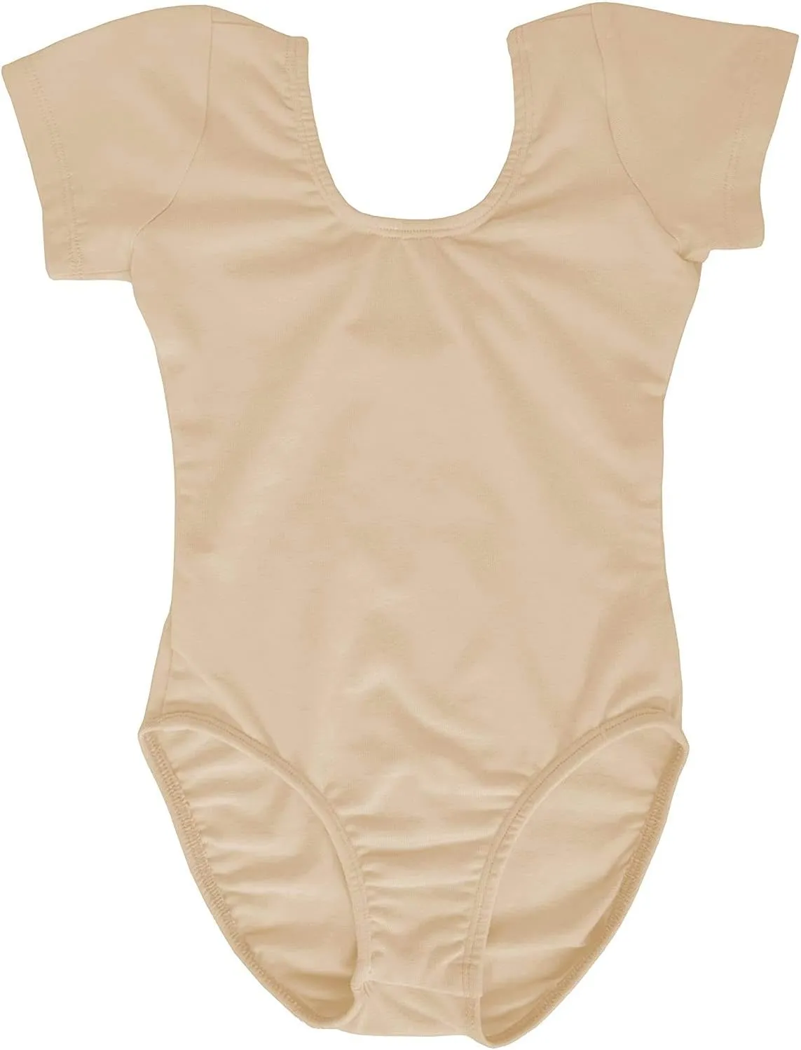 Dancina Short Sleeve Ballet Leotard for Girls Ages 2-10 (Cotton)