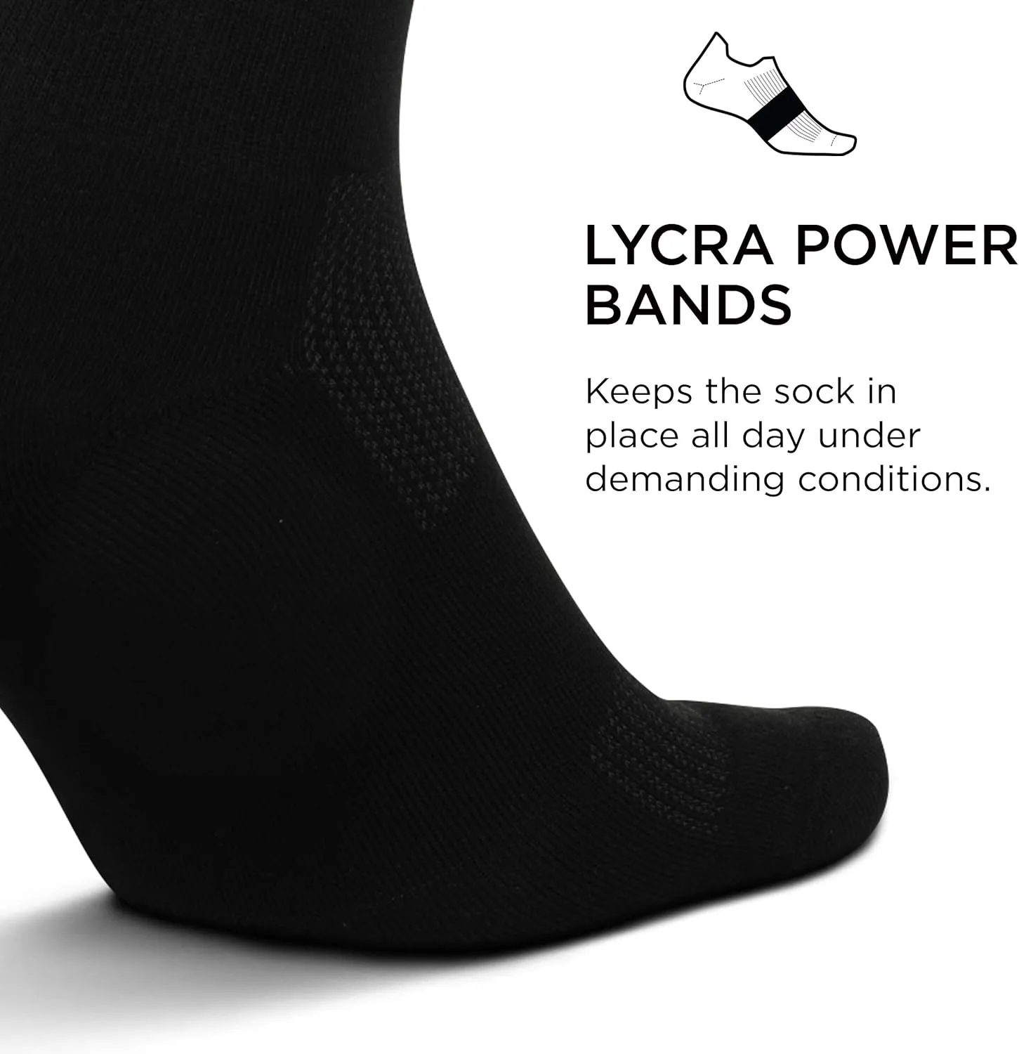 Feetures High Performance Max Cushion Classic Crew Sock for Women & Men - Moisture-Wicking Athletic Socks - (1 Pair)