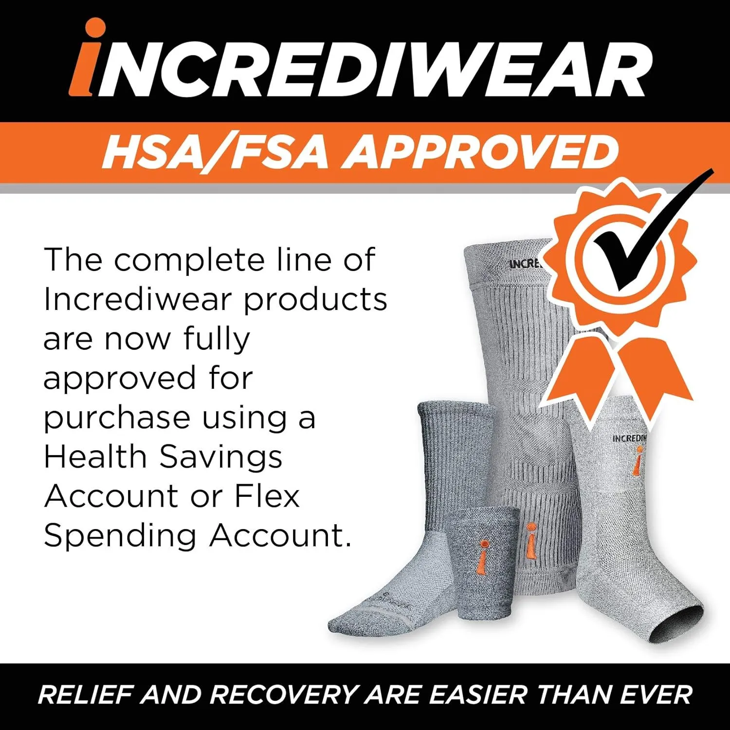 Incrediwear Ankle Sleeve  Ankle Brace for Joint Pain Relief, Sprained Ankle Support, Arthritis, Inflammation Relief, and Circulation, Ankle Support for Women and Men (Black, X-Large)
