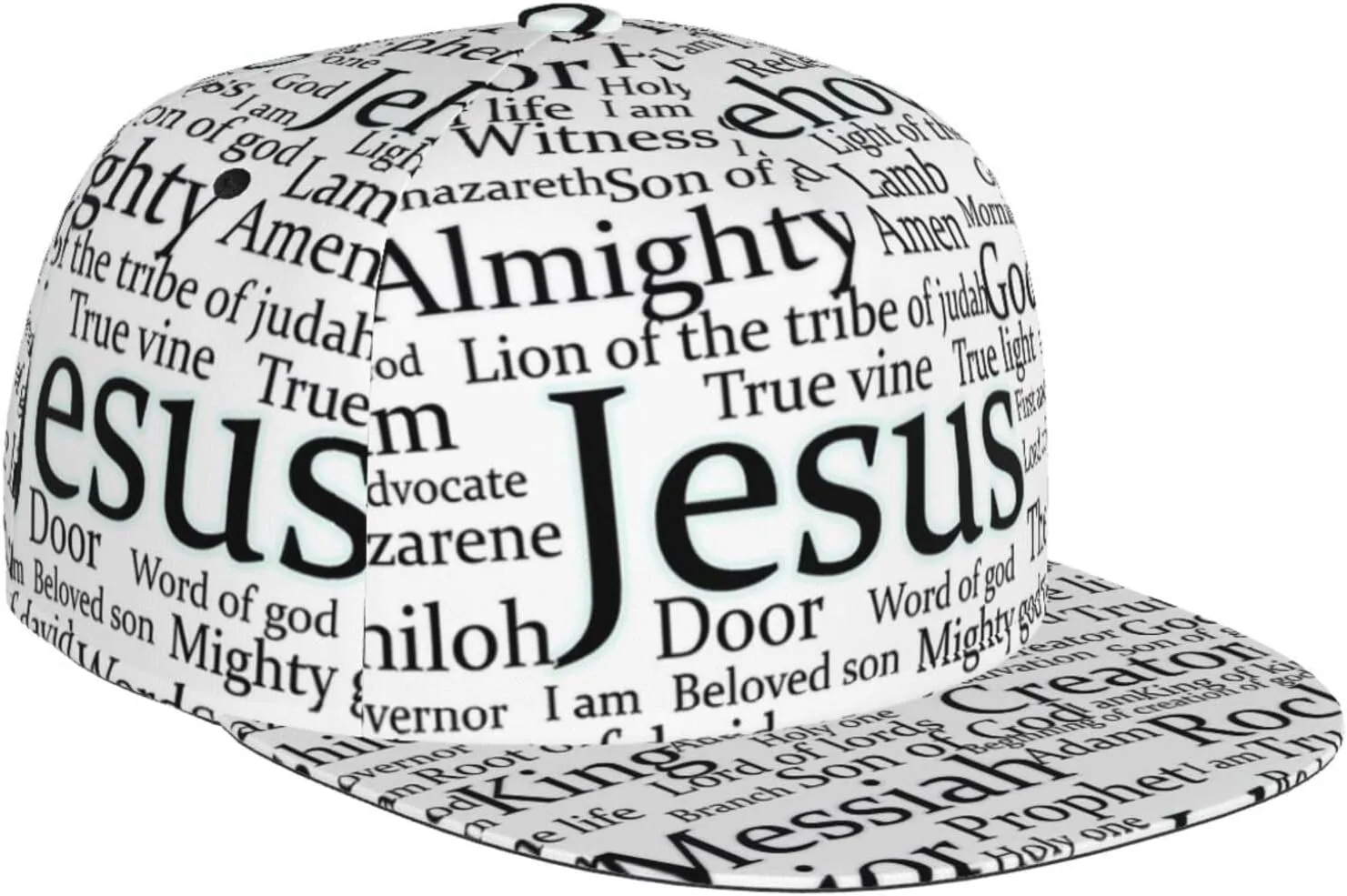 Jesus Baseball Cap for Men Women Adjustable Trucker Hat for Running Sports Hiking Beach