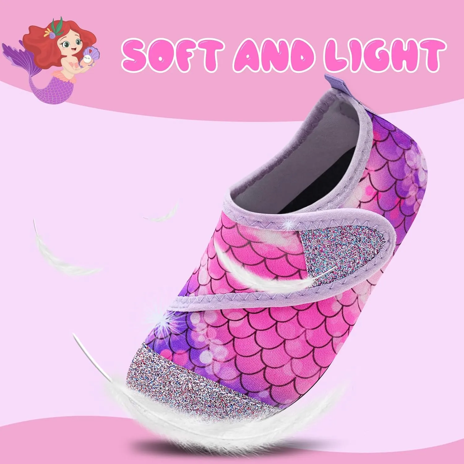 Kids Water Shoes Girls Boys Outdoor Quick Dry Barefoot Aqua Socks for Toddler Sport Beach Swim Surf