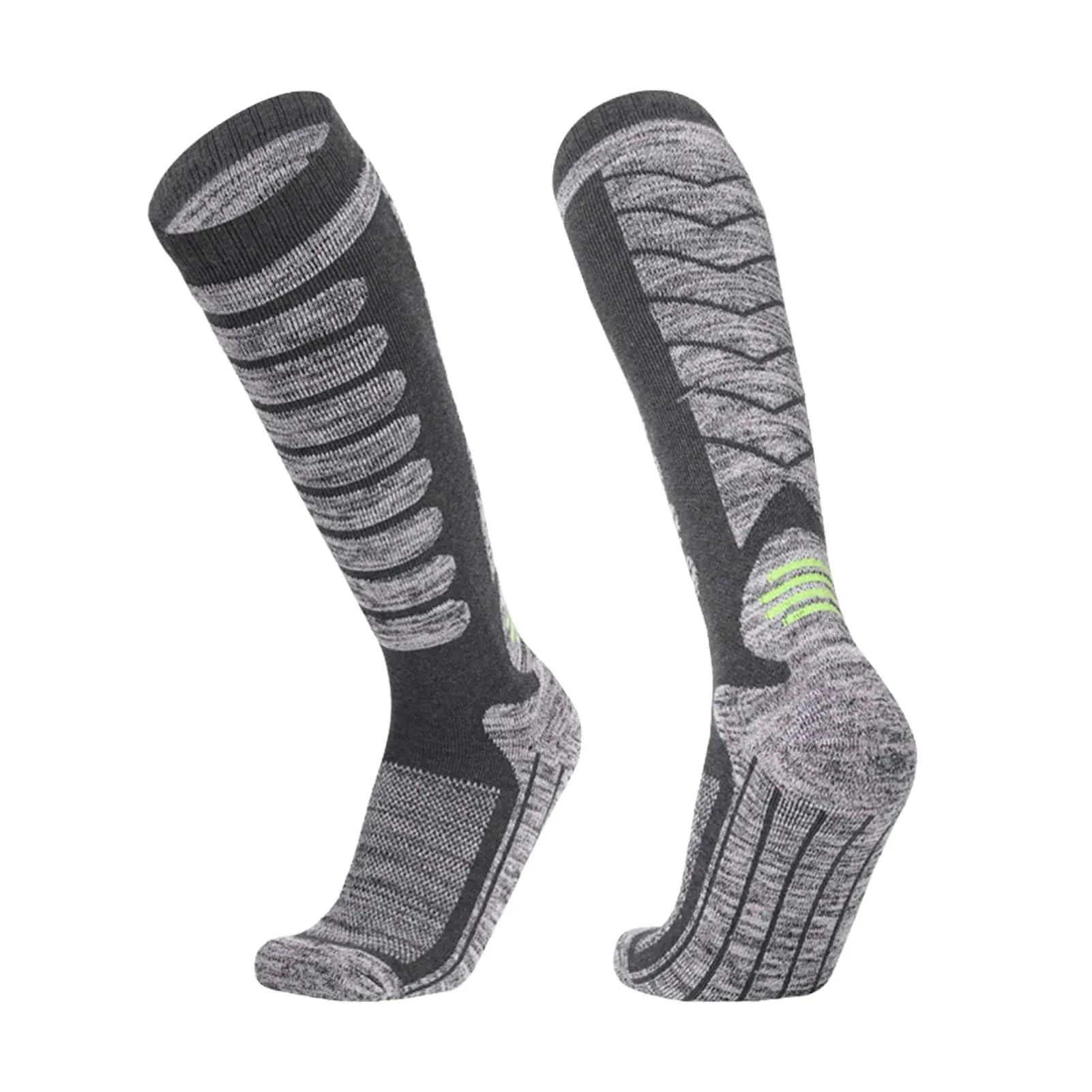 Long Tube Ski Socks Winter Sports Socks Skiing Snowboarding Thermal Knitting Socks for Hiking Climbing