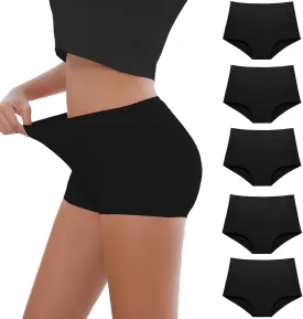 Migbean Boy Shorts Underwear for Women - Boxers for Women,womens Cotton Underwear,Boyshorts for Women,Cotton Boyshorts