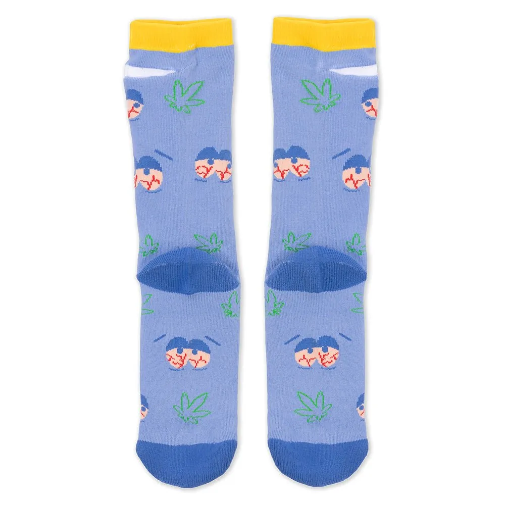 South Park Towelie Stoned Eyes Socks with Pocket