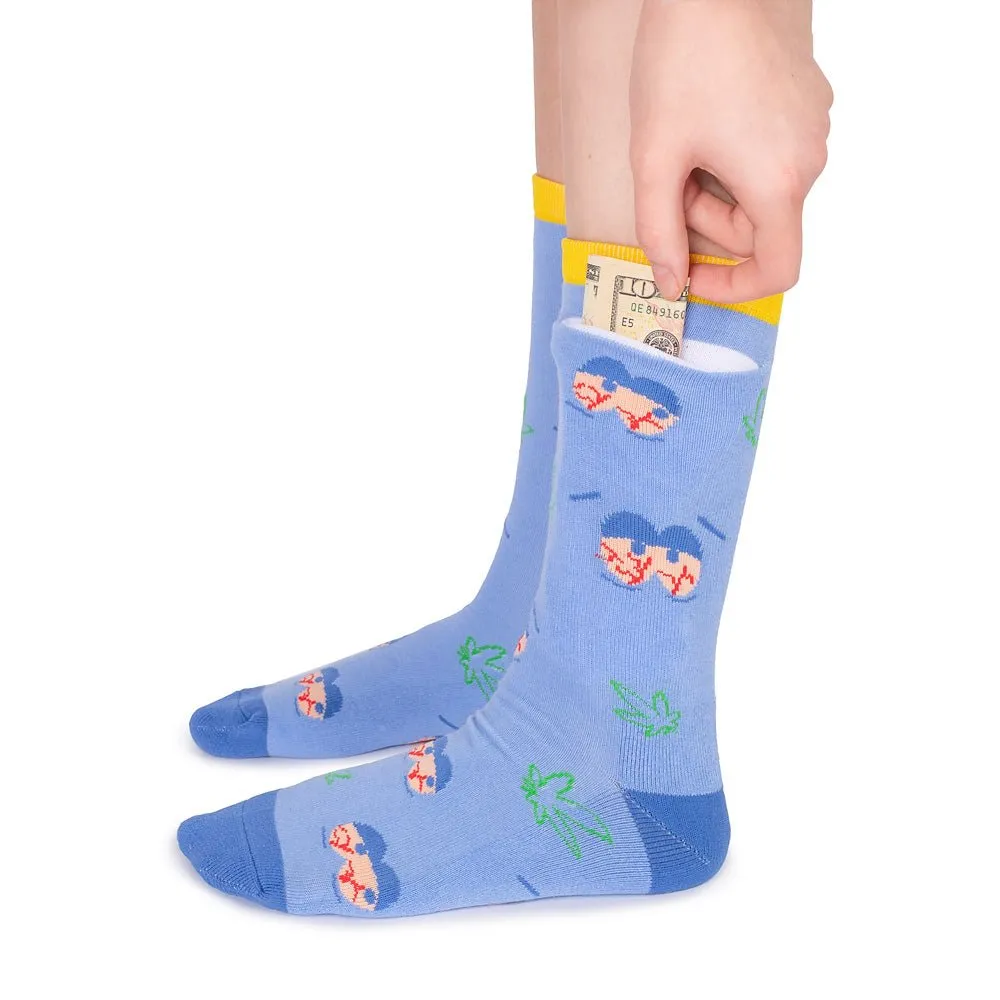 South Park Towelie Stoned Eyes Socks with Pocket