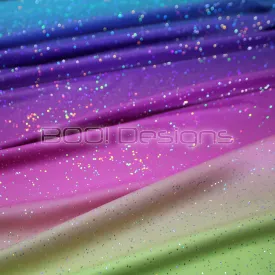 Spandex Ombre Sorbet Lemon - Glitter Galaxy