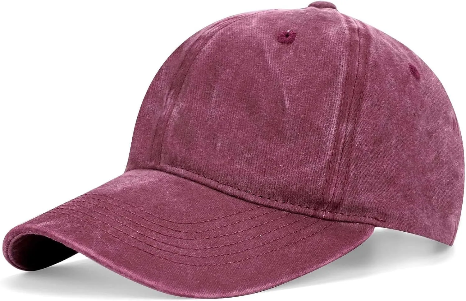 XXL Oversize Washed Denim Hats Baseball Cap for Big Heads Large Pigment Dyed Dad Hat Low Profile Sports Caps 23.5"-25.5"